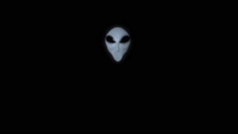 Alien-Grauer-Kopf-Gesicht-Gruseliges-Außerirdisches-Graues-UFO-4k
